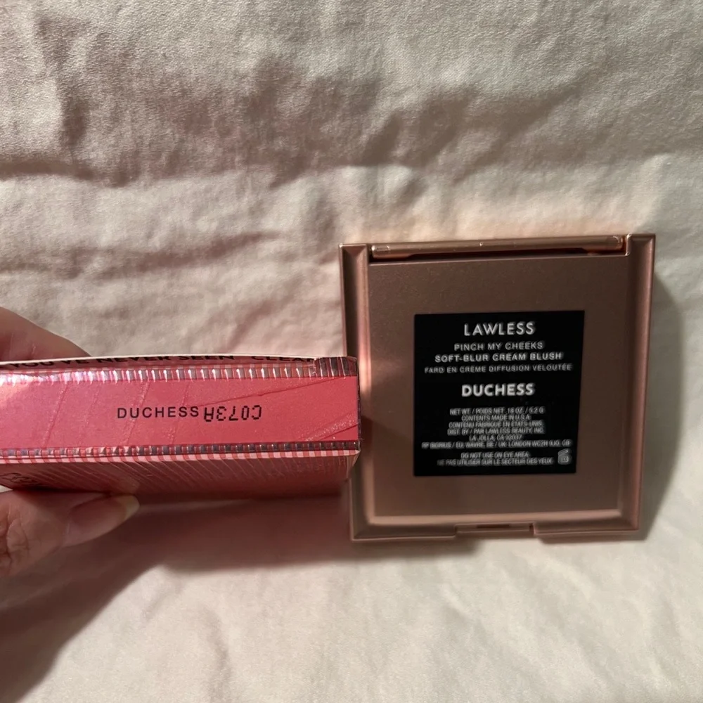 LAWLESS Pinch My Cheeks Soft-Blur Cream Blush - Duchess